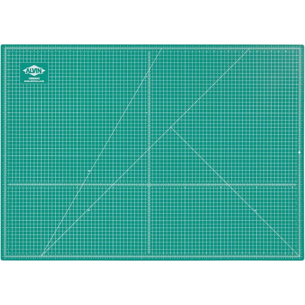 양면 자가복원 커팅 매트, 30x42인치, 녹색/검정색 - Sewing 리뷰 및 가격