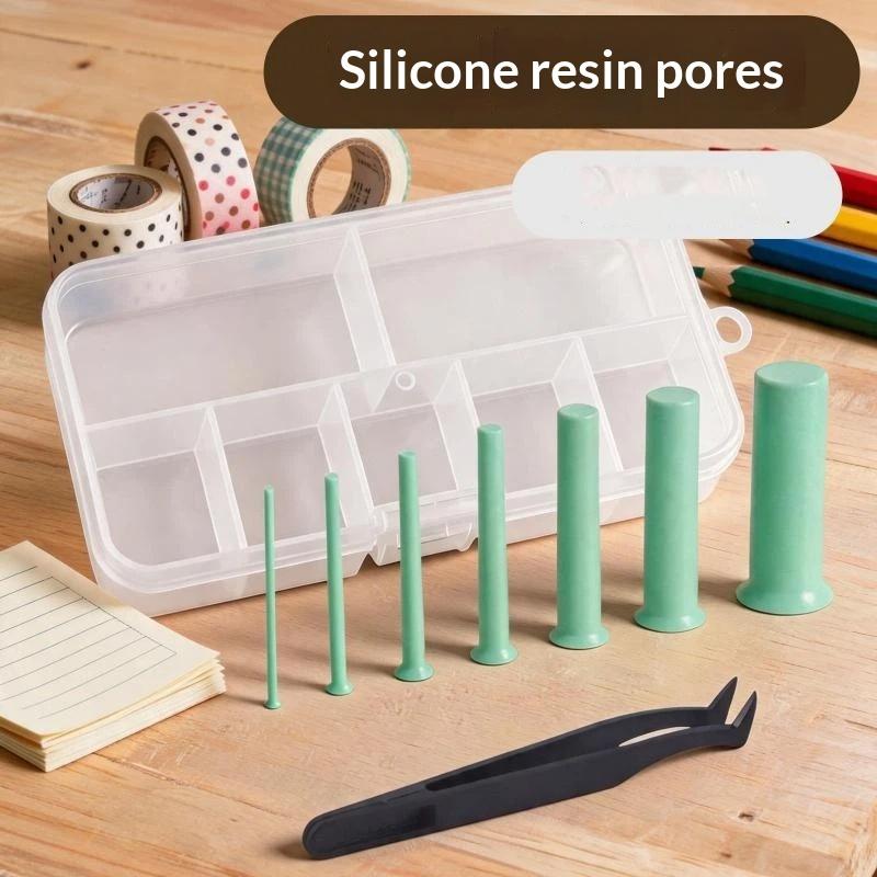 레진 홀 메이커 세트 7가지 사이즈 실리콘 홀 펀치 2 - Silicone Epoxy Resin Molds Set 리뷰 및 가격